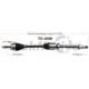 Purchase Top-Quality TRAKMOTIVE - TO8299 - CV Axle Shaft pa1