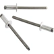 Purchase Top-Quality HELICOIL - 57473 - Aluminum Medium Head Silver Blind Rivets pa2