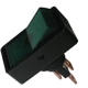 Purchase Top-Quality PICO OF CANADA - 9412-3-11 - 16A 12V On-Off Rectangular Illuminated Rocker Switch - Green pa1