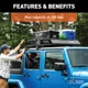 Purchase Top-Quality Roof Rack by CURT MANUFACTURING - 18119 pa6