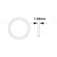 Purchase Top-Quality Roto-Lock Teflon Ring (Pack of 10) by FOUR SEASONS - 24117 pa3