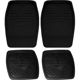 Purchase Top-Quality Rubber Floor Mats by CLA - 67-TS1805BLK pa1