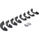 Purchase Top-Quality GO RHINO - 6944156 - Mounting Brackets for Side Steps pa1