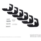 Purchase Top-Quality Running Board Mounting Kit by WESTIN - 27-1645 pa4