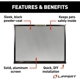 Purchase Top-Quality RV Entry Door Screen Protector by LIPPERT COMPONENTS - 859793 pa6
