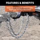 Purchase Top-Quality Safety Chain Assembly by CURT MANUFACTURING - 80010 pa5