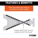 Purchase Top-Quality Safety Chain Assembly by CURT MANUFACTURING - 80031 pa15