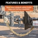Purchase Top-Quality Safety Chain Assembly by CURT MANUFACTURING - 80303 pa5