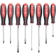 Purchase Top-Quality MILWAUKEE - 48-22-2718 - 8pc Screwdriver Kit w/ Square pa5