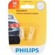 Purchase Top-Quality Lumière d'avertissement de ceinture de sécurité par PHILIPS - 74B2 pa27
