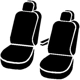 Purchase Top-Quality Couvecrle de siège ou couvercles par FIA - SP89-52BLACK pa2