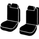 Purchase Top-Quality Seat Cover Or Covers by FIA - TR48-7BLACK pa2