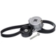 Purchase Top-Quality Serpentine Belt Drive Component Kit by GATES - 90K38155B pa2