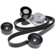 Purchase Top-Quality GATES - 90K39153 - Serpentine Belt Drive Component Kit pa4