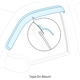 Purchase Top-Quality AUTO VENTSHADE - 92503 - Tape-On Standard Ventvisor Window Deflectors pa4