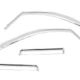 Purchase Top-Quality PUTCO - 480070 - Chrome Window Deflectors pa2