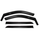 Purchase Top-Quality PUTCO - 680243 - Matte Black Front and Rear Window Visors pa1