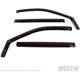 Purchase Top-Quality Side Window Deflector by WESTIN - 72-39429 pa1