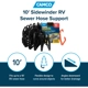 Purchase Top-Quality CAMCO - 43031 - Sidewinder Sewer Hose Support pa7