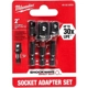 Purchase Top-Quality Socket Adapter Set by MILWAUKEE - 48-32-5033 pa1