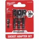 Purchase Top-Quality Socket Adapter Set by MILWAUKEE - 48-32-5033 pa3