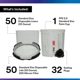 Purchase Top-Quality 3M - 26000 - PPS™ Series 2.0™ 650 ml Standard Gravity Feed Spray Cup System Kit with 200 Micron Filter pa1
