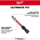 Purchase Top-Quality MILWAUKEE - 48-32-4572 - Impact Square Recss SQ2 Power Bit pa2