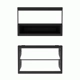 Purchase Top-Quality METRA ELECTRONICS - 99-7505 - Double DIN Black Stereo Dash Kit pa5