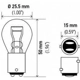 Purchase Top-Quality Stop Light (Pack of 10) by HELLA - 1034 pa8