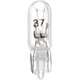 Purchase Top-Quality PHILIPS - 37LLB2 - Instrument Panel Light Bulb pa4