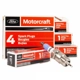 Purchase Top-Quality MOTORCRAFT - SP435AX - Spark Plug pa4