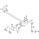 Purchase Top-Quality Sway Bar Frame Bushing Or Kit by MOPAR - 68219853AA pa1