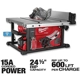 Purchase Top-Quality MILWAUKEE - 2736-20 - 8-1/4" Table Saw With One-Key pa4