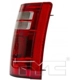 Purchase Top-Quality Tail Light Assembly by TYC - 11-6257-00-9 pa6