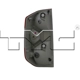 Purchase Top-Quality Tail Light Assembly by TYC - 11-6641-00 pa1