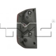 Purchase Top-Quality Tail Light Assembly by TYC - 11-6641-00 pa4