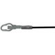 Purchase Top-Quality DORMAN - 38533 - Tailgate Cable pa3