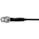 Purchase Top-Quality DORMAN - 38536 - Tailgate Cable pa3
