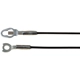 Purchase Top-Quality DORMAN - 38542 - Tailgate Cable Set pa3