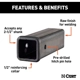 Purchase Top-Quality Tailgate Guard by CURT MANUFACTURING - 49510 pa4