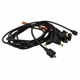 Purchase Top-Quality Tailored Resistor Ignition Wire Set by MOTORCRAFT - WR3800BR pa4