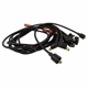 Purchase Top-Quality Tailored Resistor Ignition Wire Set by MOTORCRAFT - WR3800BR pa7
