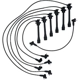 Purchase Top-Quality Tailored Resistor Ignition Wire Set by WALKER PRODUCTS - 924-1490 pa2