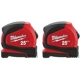 Purchase Top-Quality MILWAUKEE - 48-22-6625G - 25ft. Compact Tape Measure pa2
