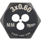 Purchase Top-Quality MILWAUKEE - 49-57-5310 - Hex Threading Die pa1