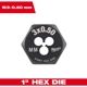 Purchase Top-Quality MILWAUKEE - 49-57-5311 - Hex Threading Die pa2