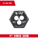 Purchase Top-Quality MILWAUKEE - 49-57-5315 - Hex Threading Die pa2