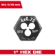 Purchase Top-Quality MILWAUKEE - 49-57-5320 - Hex Threading Die pa2