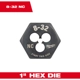 Purchase Top-Quality MILWAUKEE - 49-57-5321 - Hex Threading Die pa2