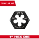 Purchase Top-Quality MILWAUKEE - 49-57-5355 - Hex Threading Die pa3